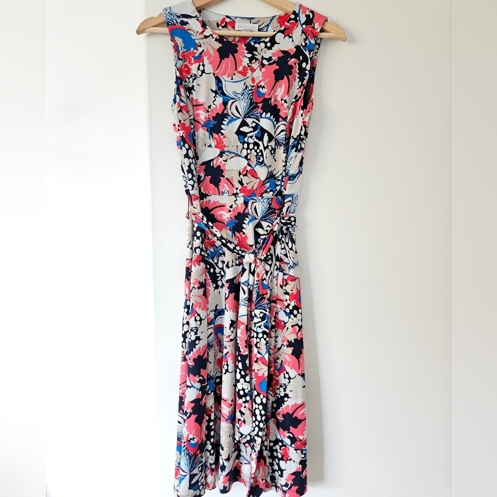 Charter Club Maxi Pencil Skirt in Blue and Pink